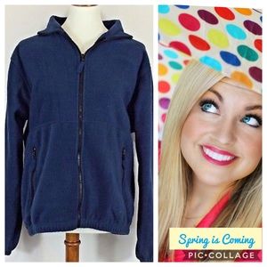 Sierra Pacific Navy Full-Zip Fleece Jacket SZ  S